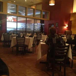 Great food. Slow service.