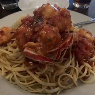 Lobster and  Shrimp Fradiavlo