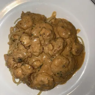 Lobster &amp; Shrimp Tetrazzini