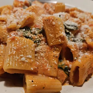 a plate of pasta