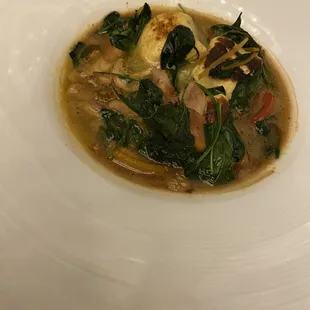 Rabbit and gnocchi