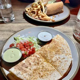 Tandoori Chicken Quesadilla