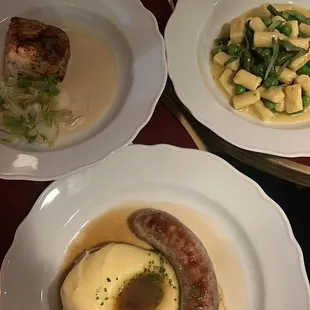 Saucisse Puree Sausage