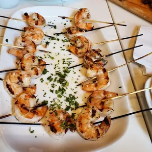 Grilled shrimp