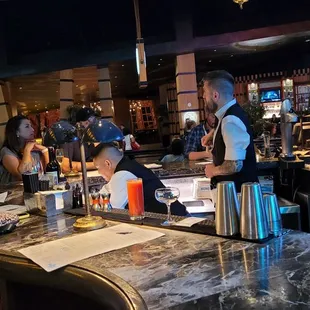 My bartender ... the amazing Shawn.