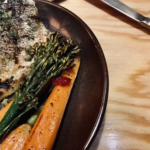 Whole Roasted Branzino