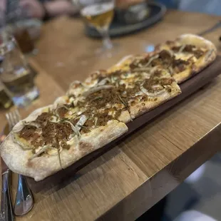 Sausage and Fennel Flatbread