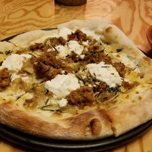 Fennel Sausage Pizza