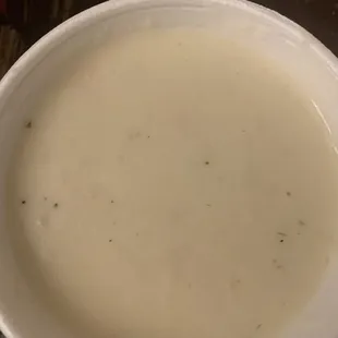 Cream of turkey soup