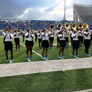 Craigmont High school band pre game