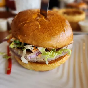 Ahi needs spice but good