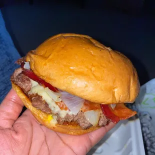 The Liberty Burger with mods