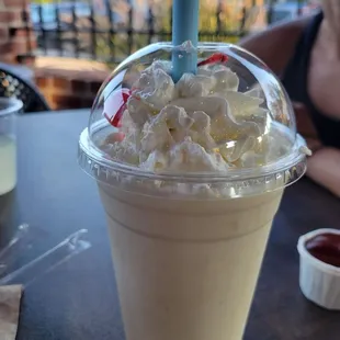 Coconut pineapple smoothie