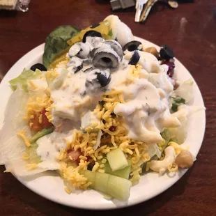 Walked in and got all excited about the Salad bar.