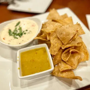 Chips, Queso, Salsa... addicting.