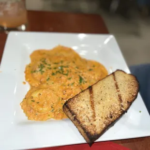 Lobster ravioli