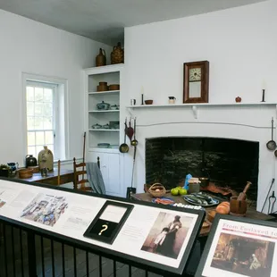 Liberty Hall kitchen exhibit