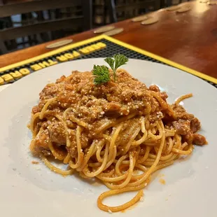 Spaghetti alla Zozzona.