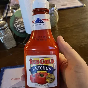 Dollar store ketchup......