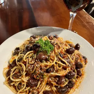 Spaghetti alla Puttanesca.