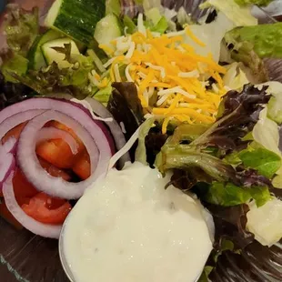 House with blue cheese