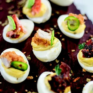 deviled eggs