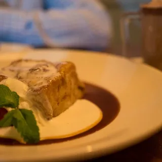 Raspberry-White Chocolate Bread Pudding