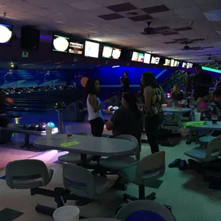 Not that packed even for a Saturday night