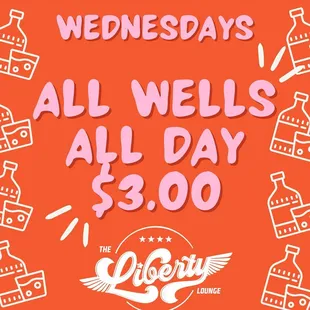 all wells all day $ 3 00