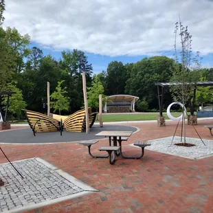 bandstand and picnicking