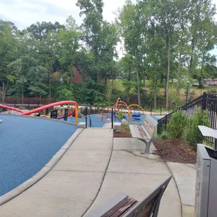 multi-level playground