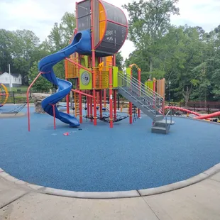 top level of the playground
