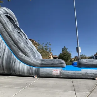 Perfect wet or dry! Reserve yours at https://www.libertypartyjumpers.com/items/18ft_giant_slide_dry/