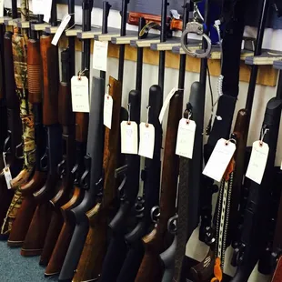 Shotguns and Rifles; Remington, Winchester, Mossberg and more.......