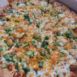 Chicken garlic Pizza