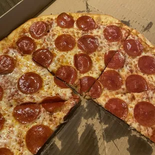 Pepperoni pizza