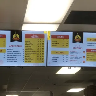 There's a variety of topping to choose from!