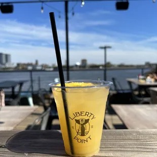 Levels of outside seating