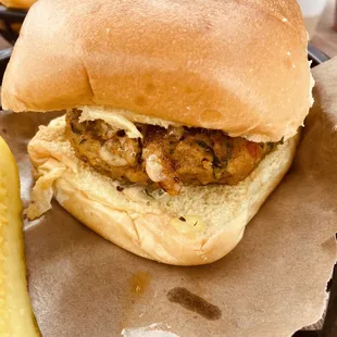 Crab Cake Sandwich