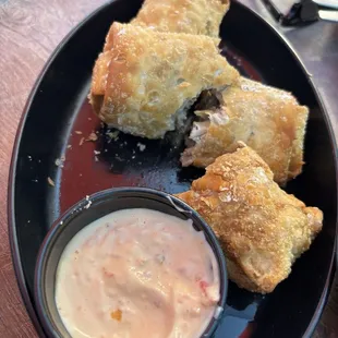 Cheesesteak Egg Rolls