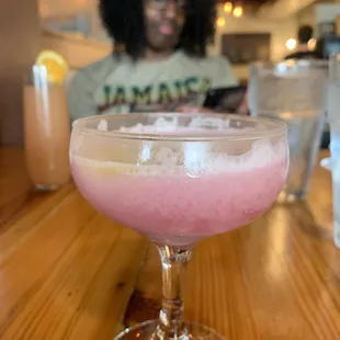 The excellent Lady Belle cocktail.