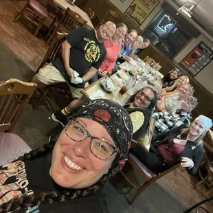 Service was phenomenal (that's our server in the photo) and the food was good. We appreciate the hospitality!