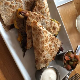 Brisket Quesadilla