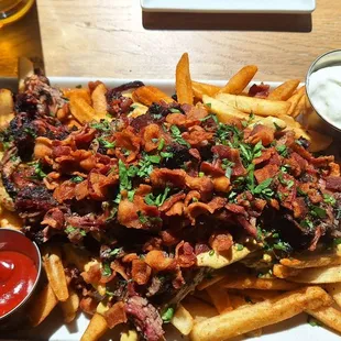 Brisket Loaded Fries.