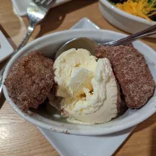 Cinnamon fried cornbread
