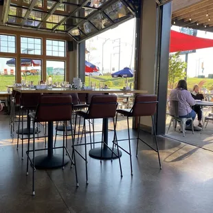 Garage patio vibe!