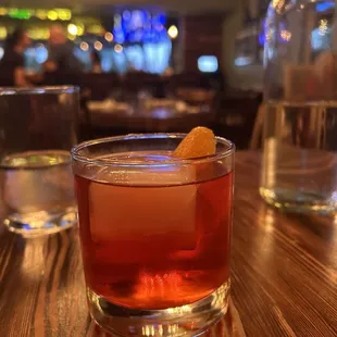 Boulevardier! Amazing drink! Wished the speak easy was open (went on a Monday night)