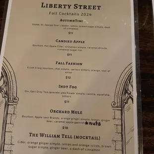 Fall Cocktails