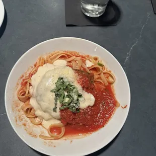 Eggplant Parmigiana Entree (half as I split this)