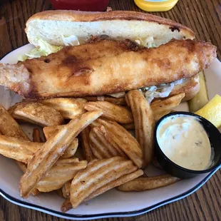 Walleye Sandwich